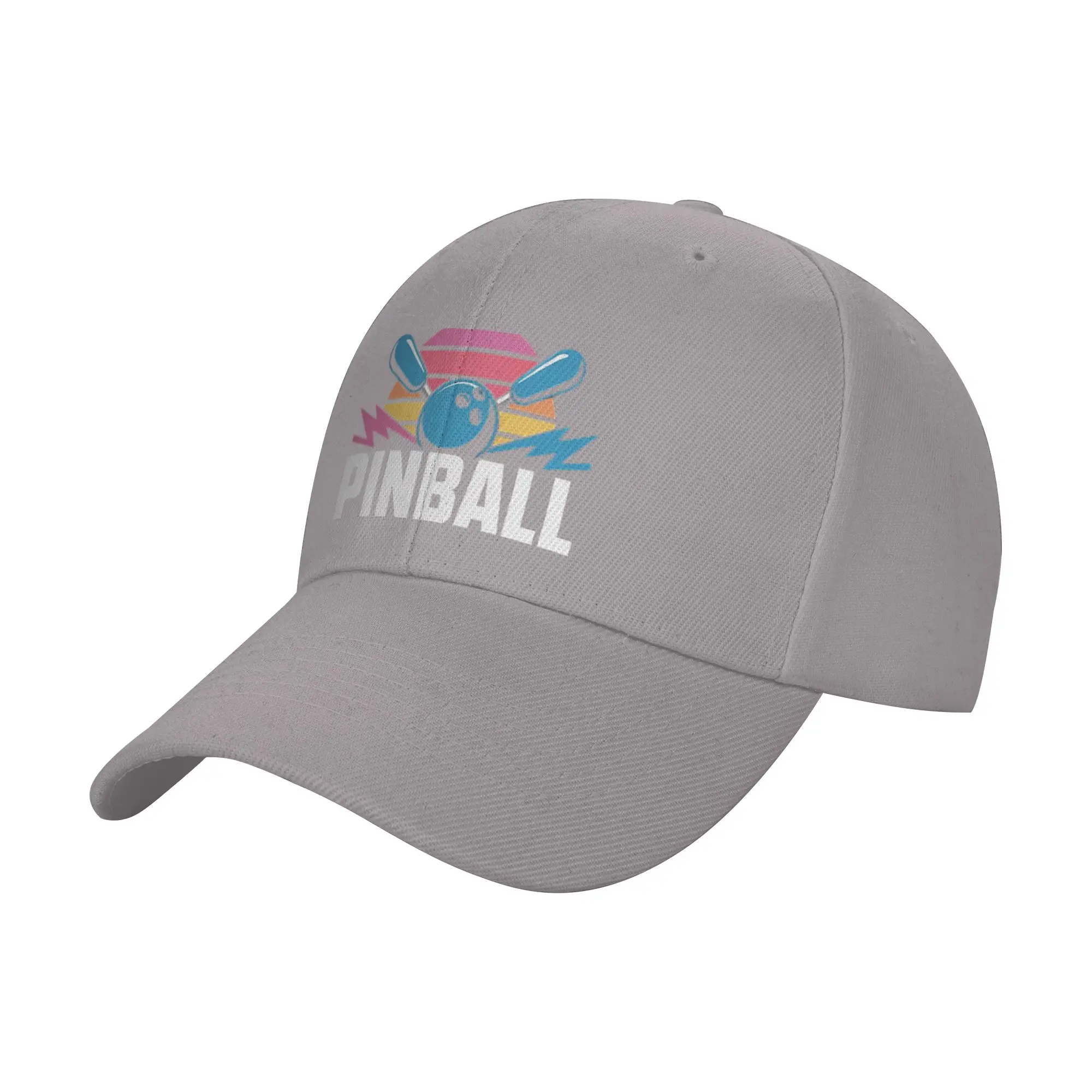 Hot Sale Nostalgia Calls Pinball At Sunset Baseball Cap  Hiphop Sun Visor Cap  Pool Party Sun Visor Cap