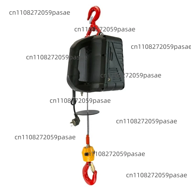 Portable Lifting Equipment 110V 500kg Mini Electric Wire Rope Hoist