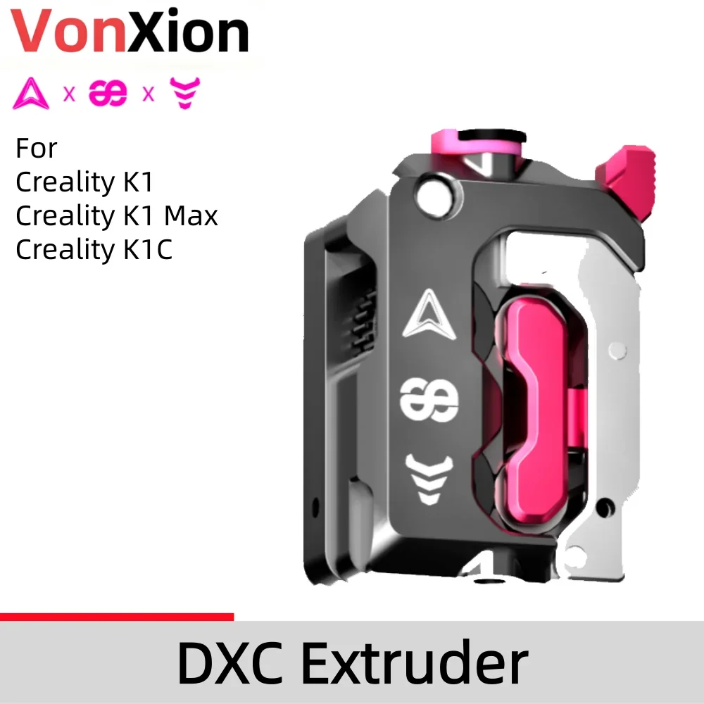 

VonXion DXC Extruder for Creality K1 K1 Max K1C Innovative Design for Stable Extrusion and Smooth Feeding 3D Printer Parts
