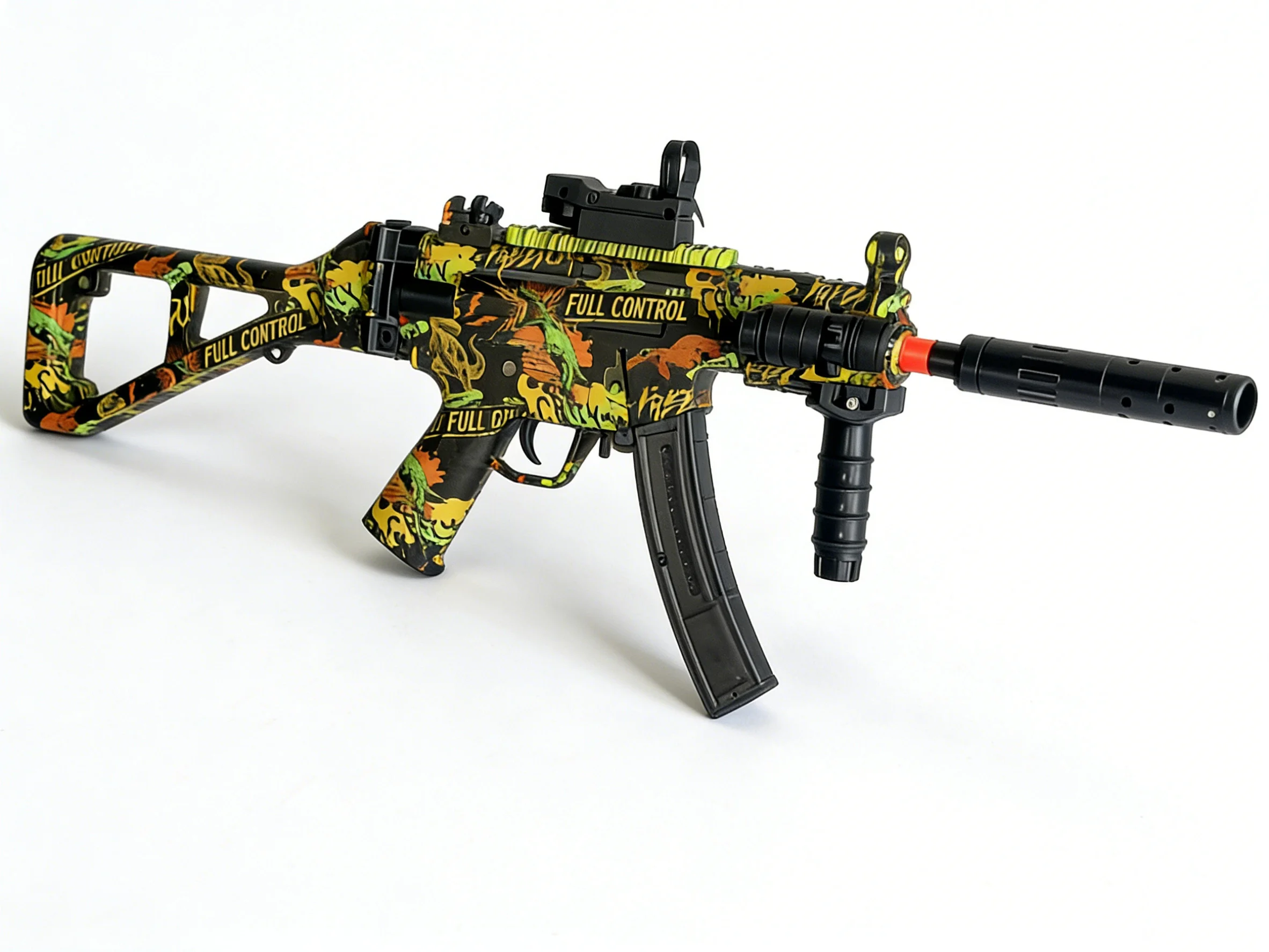 Najlepszy prezent dla dorosłych: MP5K Automatyczny EBB Gel Blaster - Szybki elektryczny pistolet na żel do walki zespołowej na świeżym powietrzu