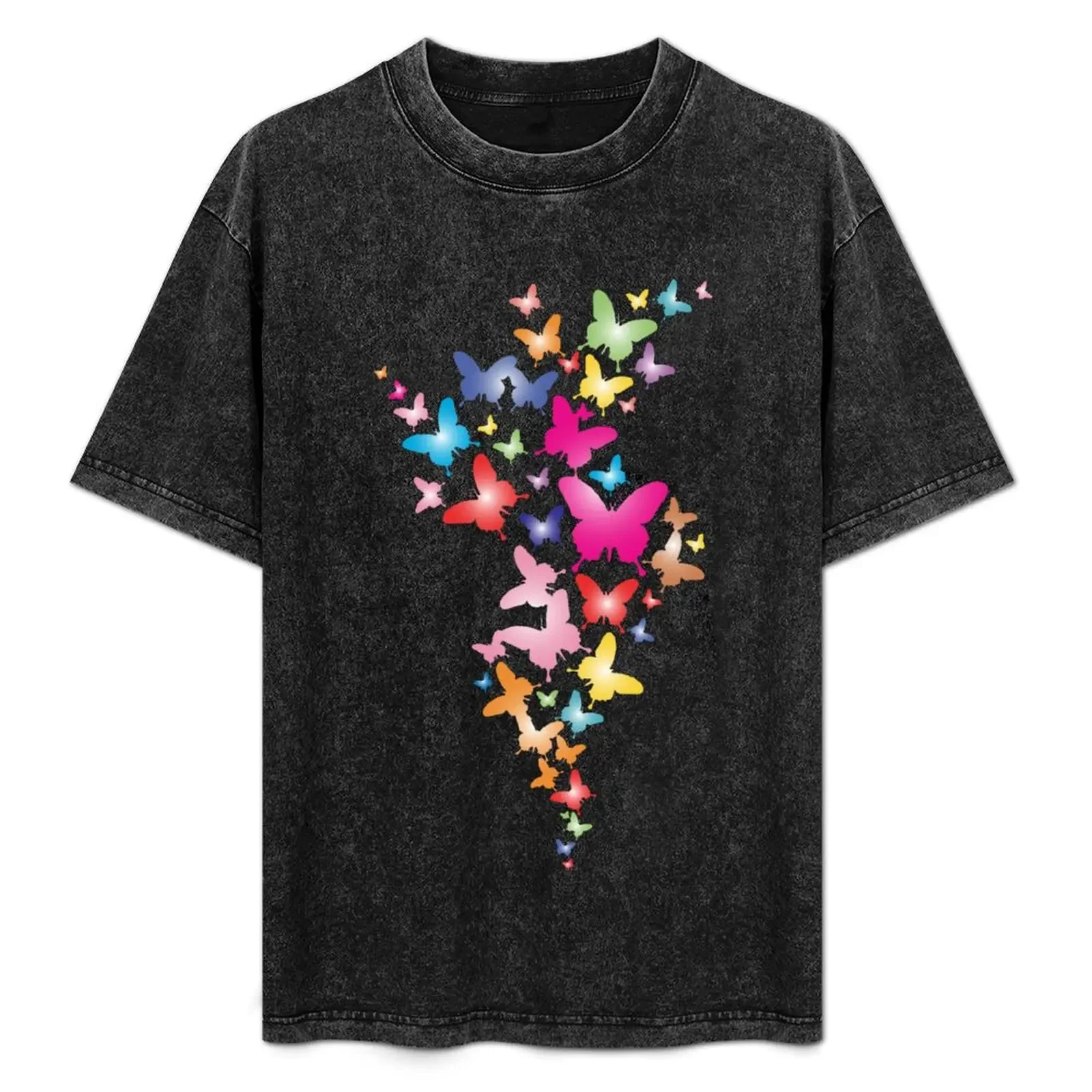 

The Magic Butterflies T-Shirt T-shirts oversize Funny t-shirt rapper graphic tees custom t shirt mens vintage t shirts