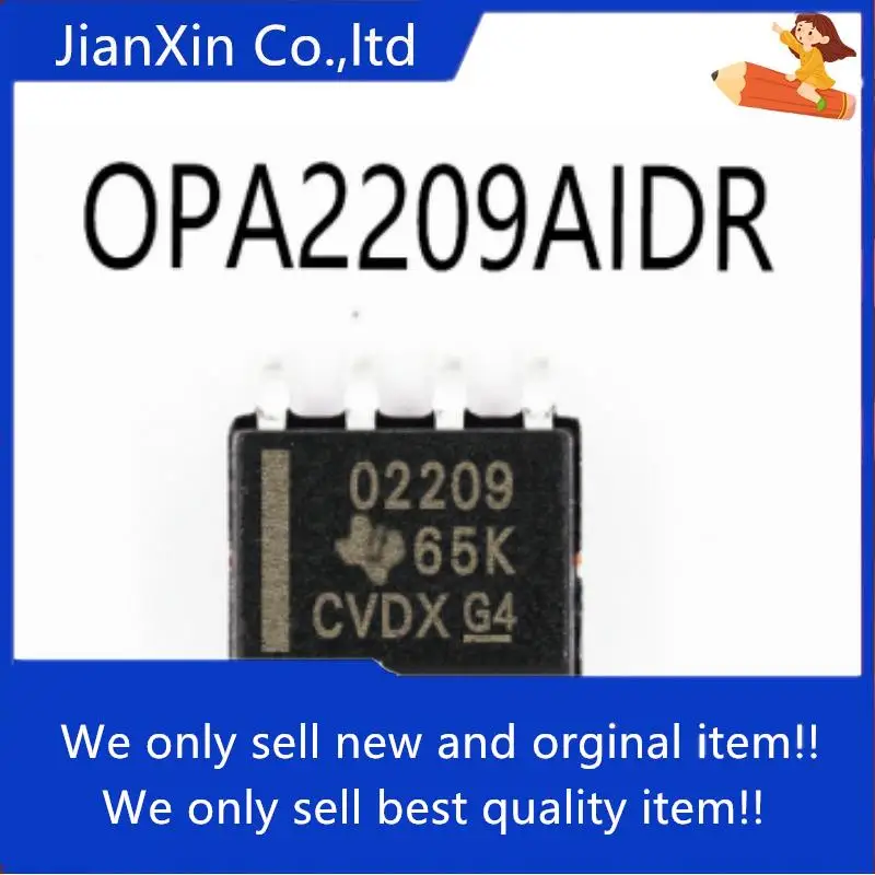 

10pcs orginal new OPA2209AID OPA2209AIDR OPA2209 SOIC-8 SMD IC