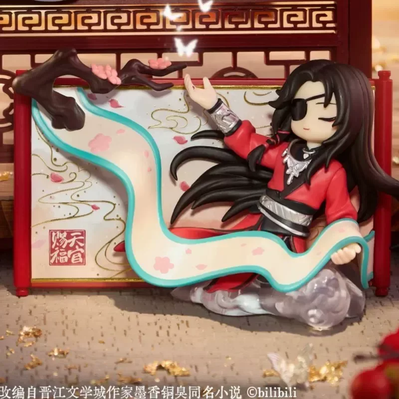 Nieuwe originele Heaven Officials Blessing TGCF Scroll Series Blind Box magnetische sticker Xie Lian Hua Cheng figuur merchandise speelgoed cadeau