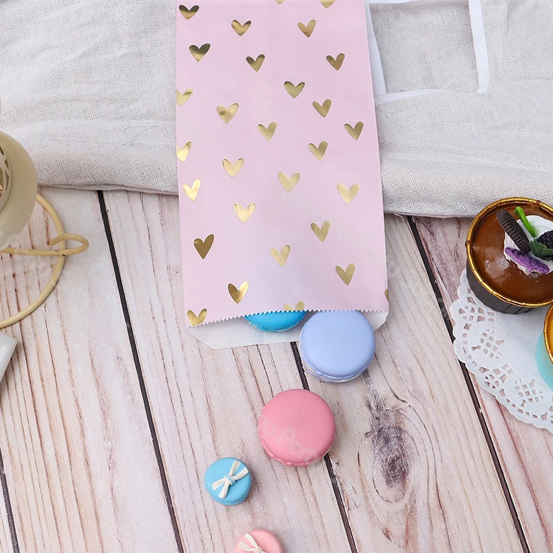24 pezzi di sacchetti di caramelle per San Valentino, a forma di bottiglia, cuore d'amore