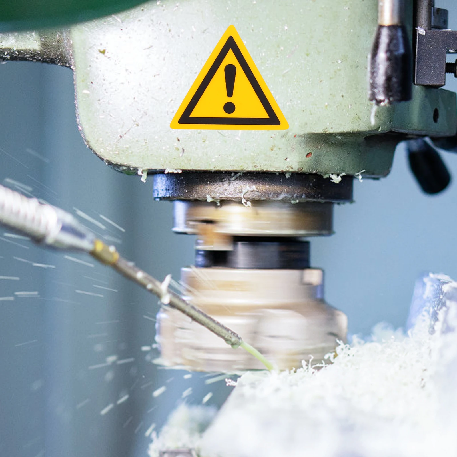 5 Pcs Safety Warning Labels Sign Stickers Caution Signs Pp Synthetic Paper Self-adhesive