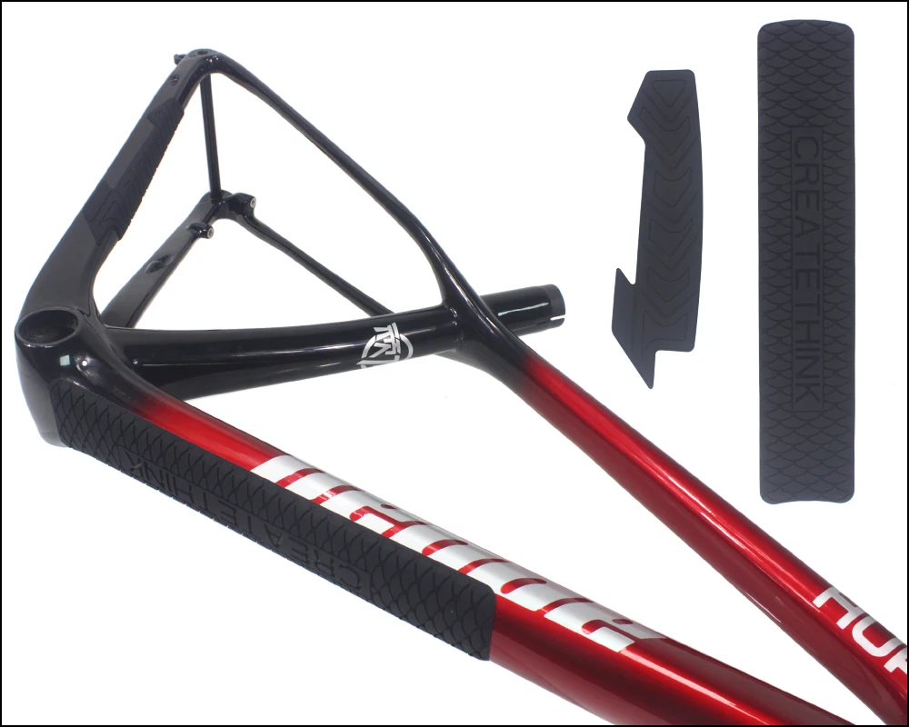 HEPPE Fahrradrahmen Kratzfester Schutzaufkleber MTB Rennrad Anti-Kratz-Aufkleber Fahrrad Silikon Schutz Kettenschutz – Detail 15
