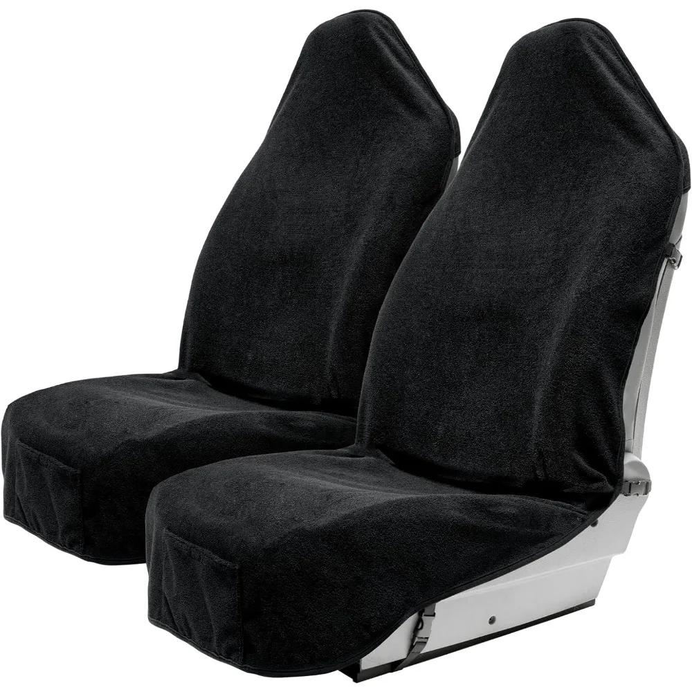 Funda universal impermeable para asiento de coche, toalla para el sudor de tela de rizo para entrenamientos de gimnasio y viajes