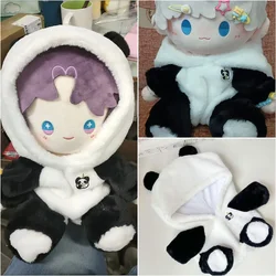 20/40cm Love And Deepspace Cute Panda Cartoon Hat Doll Clothing Set 20cm Cotton Doll Clothes Plush Doll Replacement Clothes