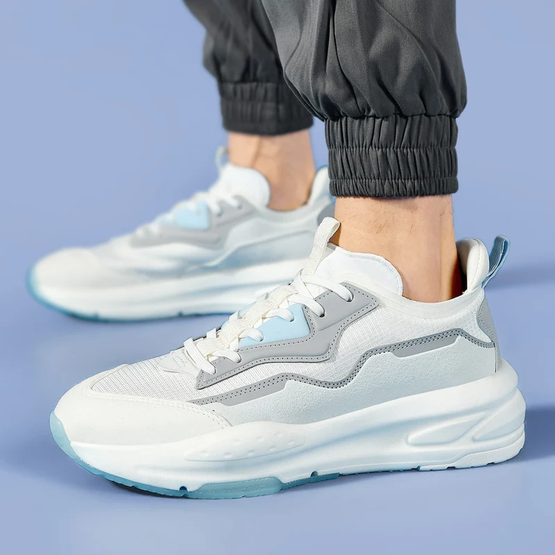 All-match Men Running Shoes Women Mesh Breathalbe Athletic Jogging Sports Shoes New Cushioning Ultralight Training Sneakers Men