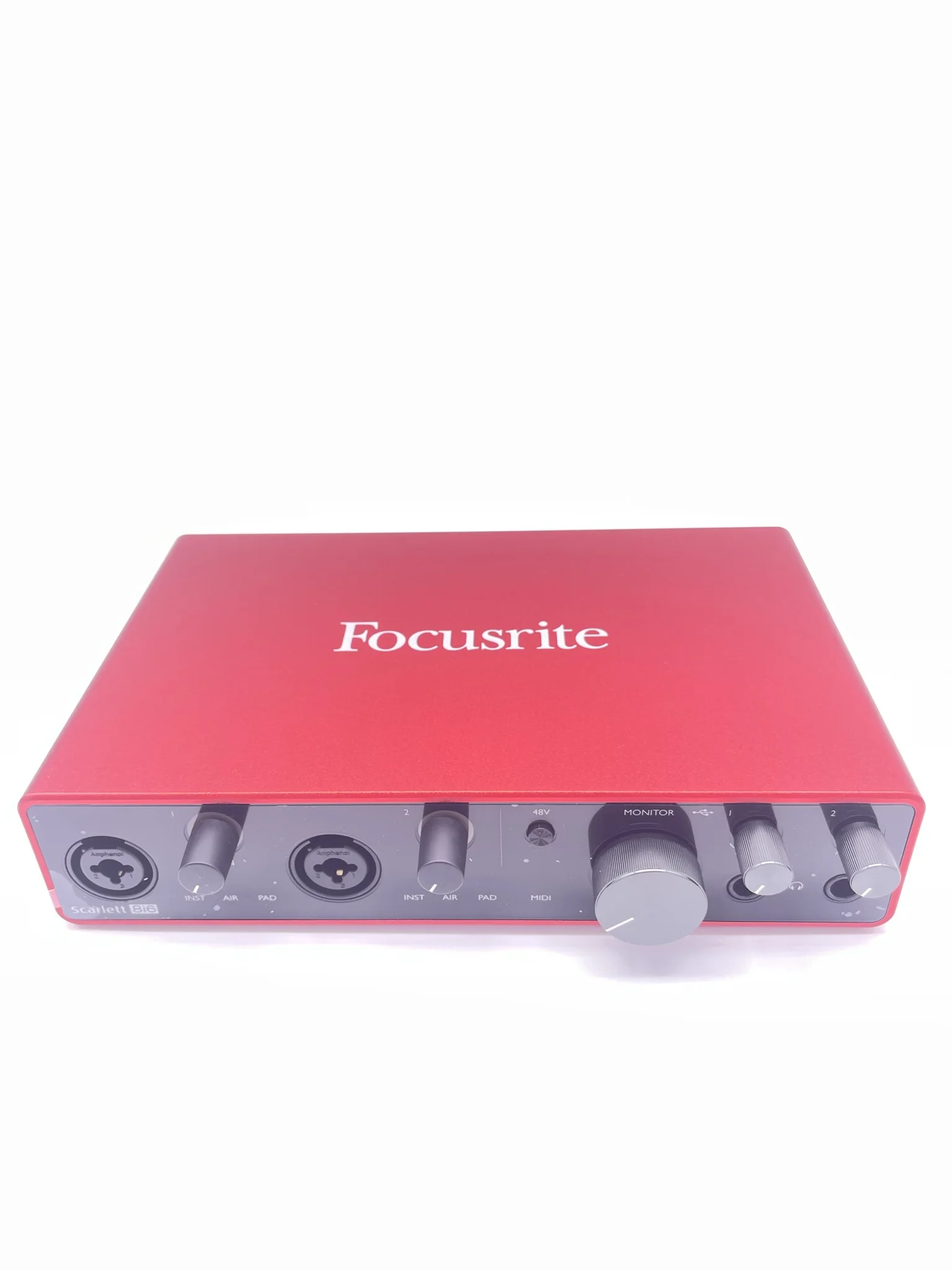 Focusrite Focusrite Scarlett 8i6 III 8 في 6 خارج بطاقة الصوت تسجيل احترافي وترتيب واجهة الصوت