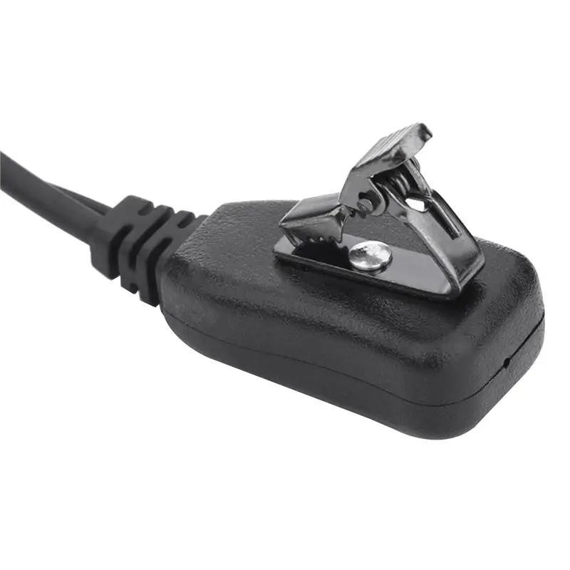 SWXF 3PCS 2 PIN Earpiece Headset PTT MIC Ear Hooks Walkie Talkie Earbud Earphone Earpiece for UV5R//HYT