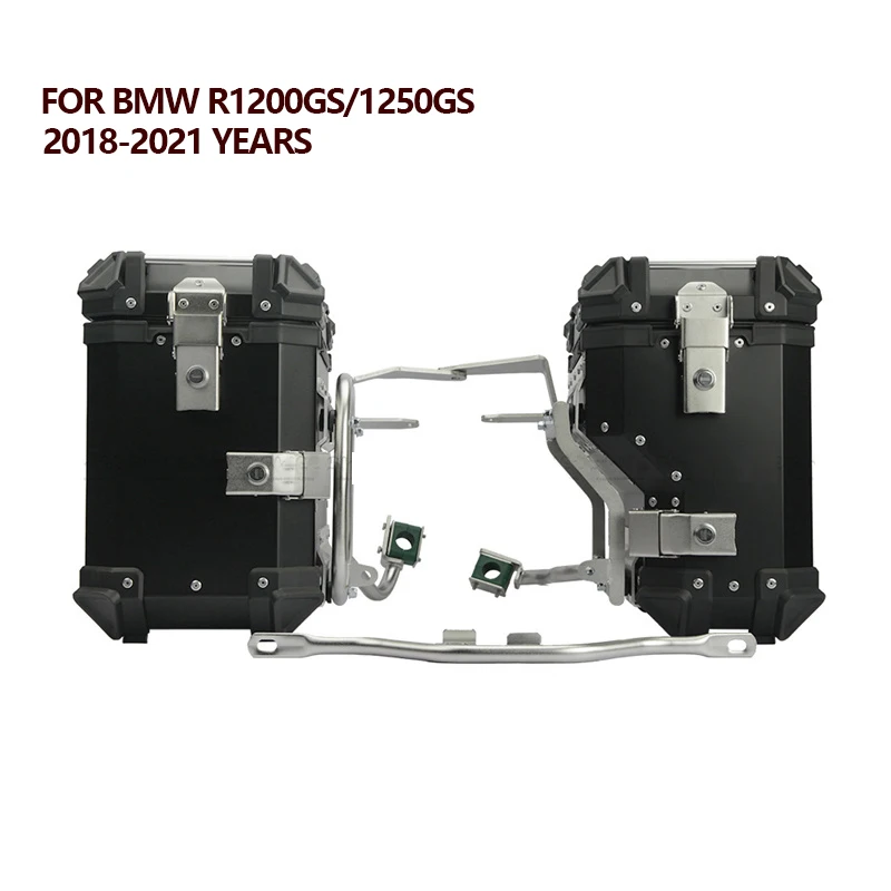 For BMW R1200GS/1250GS Motorcycle Trunk Side Panniers Case Top Luggage Box Bag Storage Moto Rear Helmet case Accessories 2018-20