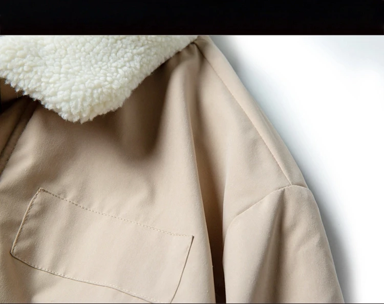 Down Cotton Parkas Jacket Women's Mid-length Over The Knee 2025 New Korean Loose Fashion Winter Padded Female Thickened