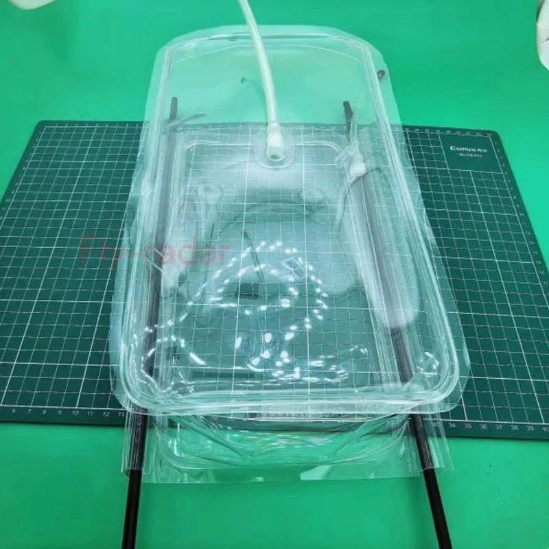 Prostokątny, odporny na korozję miękki zbiornik paliwa 28x14x10cm do RC Benzyna/Nitro Łódź/Samolot/Turbosprężarka Odpowiedni do rur 6x4