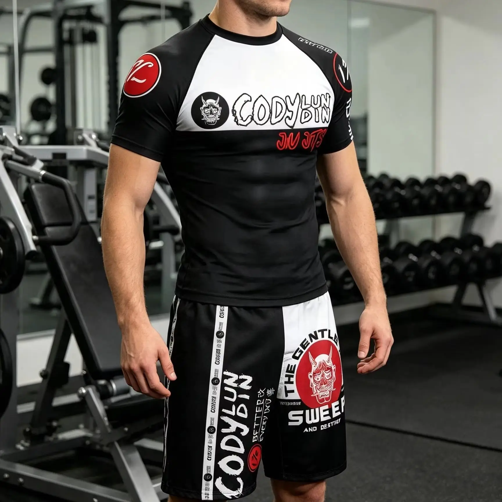 Customized Logo Men's BJJ Kimono Taekwondo Fighting Gym Sportswear Cody Lundin High Qulitay Martial Arts Taekwondo Uniform view 3