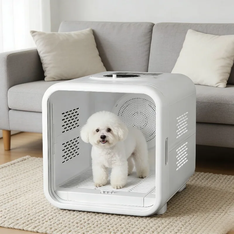 

Ultra-Silent Pet Dryer Box 63L: Automatic Smart Drying for Cats & Dogs, Eco-Friendly and Low Energy Consumption