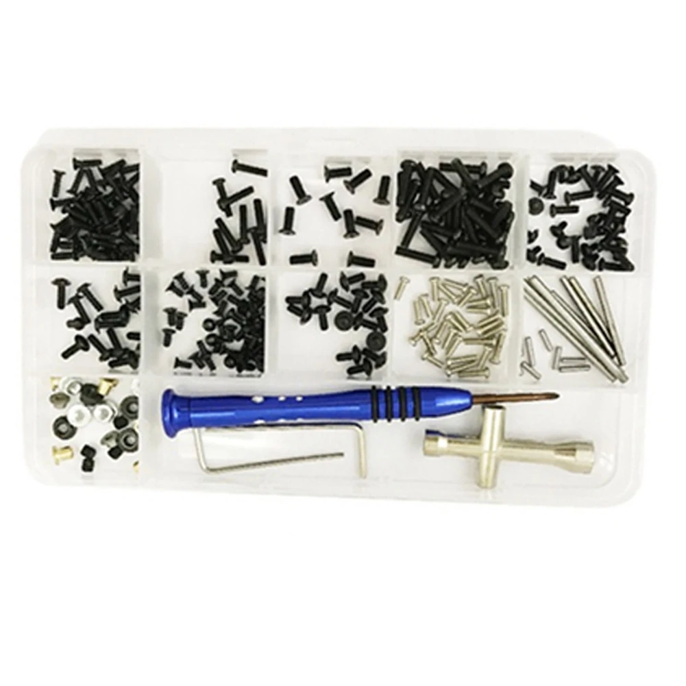 

A04F-2 Set RC Car Parts For Wltoys: 1 Set Metal Shock Absorber Damper & 1 Set M2 M2.5 M3 Screw