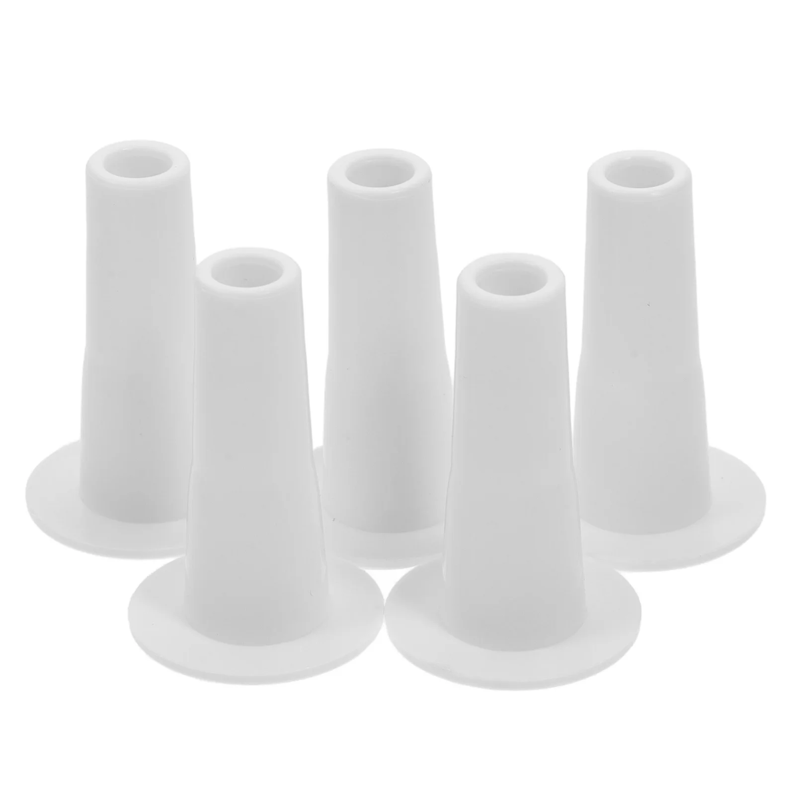 

5pcs Silicone Straw Tips Reusable Replacement For Wide Mouth Bottles Tumbler Sippy Cups Sports Water Jug White Smoothie Camping