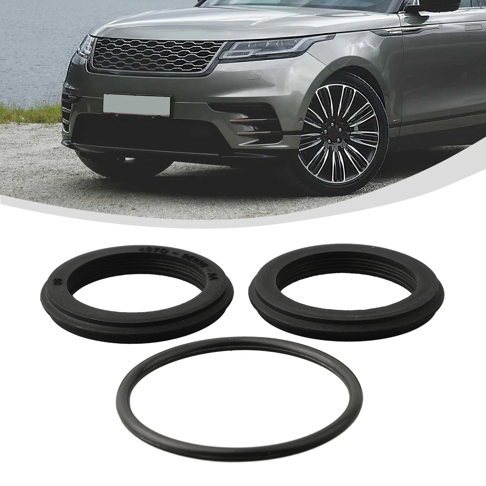 Throttle Body Gasket Seals Black LR008353/1316152 Plastic Plug-and-play FOR DISCOVERY LR3 Hot Sale 3pcs