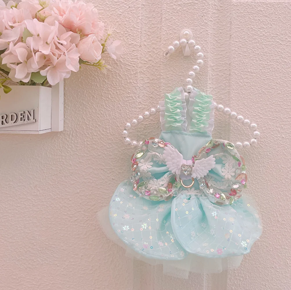 

Forest Elf Pet Dress Exquisite Evening Maltese Chihuahua Puppy Dress Loretta