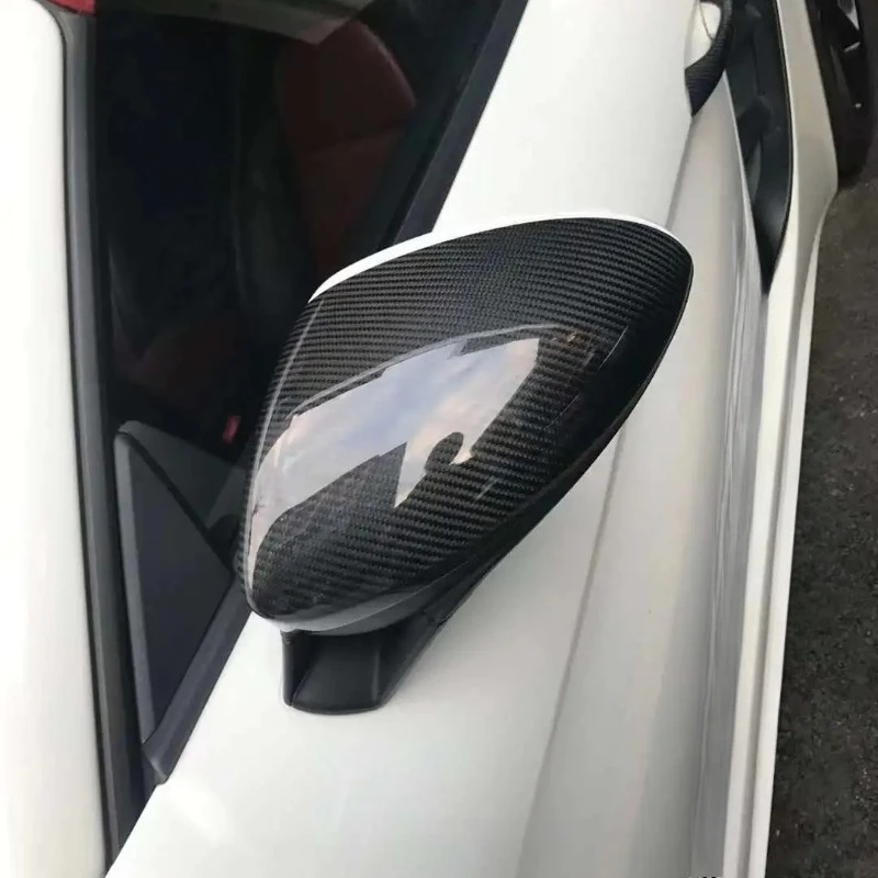 

For Porsche 982 Cayman 718 Real Dry Carbon Fiber 2016-2022 Exterior Decoration Rearview Mirror Cover Modification Accessories