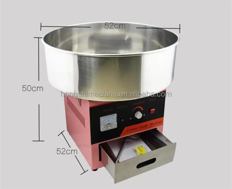 Electric flower cotton candy machine