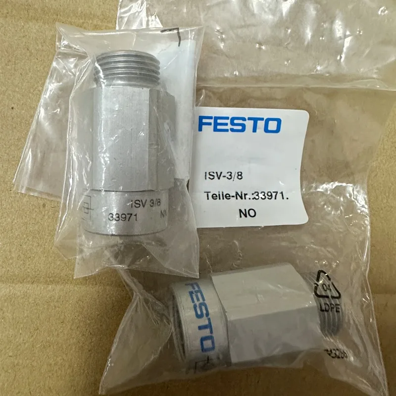 أجزاء لصمام أمان الفراغ فيستو ISV-1/8/1/4/3/8-M5-M6-M10 33971 33969