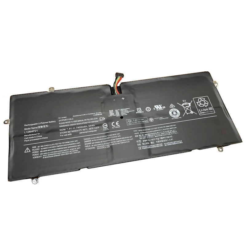 NOVA Bateria Original L12M4P21 2 L13S4P21 Para Lenovo Yoga Pro 13 "Polegada 121500156 2ICP5/57/128-2 2CP5/57/123-7.4V 54Wh 2