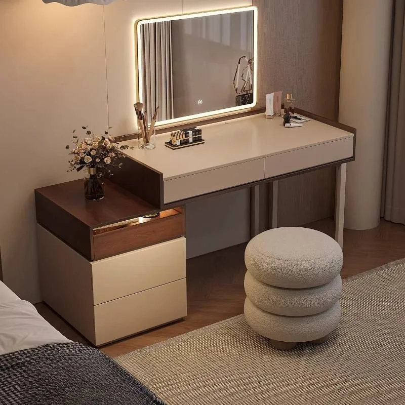 European Narrow Dressing Table Stool Nightstand Cabinet Room Stuff Dressers Bedroom Drawers Tocador Maquillaje Home Furniture