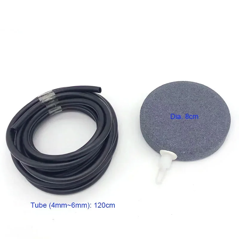 1 Stück 40/50/60/70/80/100mm Belüftungsstein für Aquarium Fischbeckenpumpe Hydroponische Sauerstoffplatte Mini-Luftpumpenzubehör – Detail 18