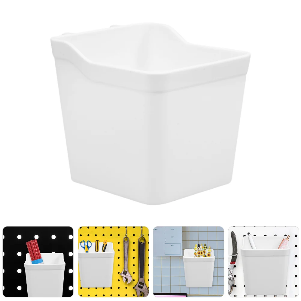 

4Pcs Pegboard Accessories Hanging Cups Organizer for Tools Supplies Storage Wall Mount Cup Holder Efficient Home Office