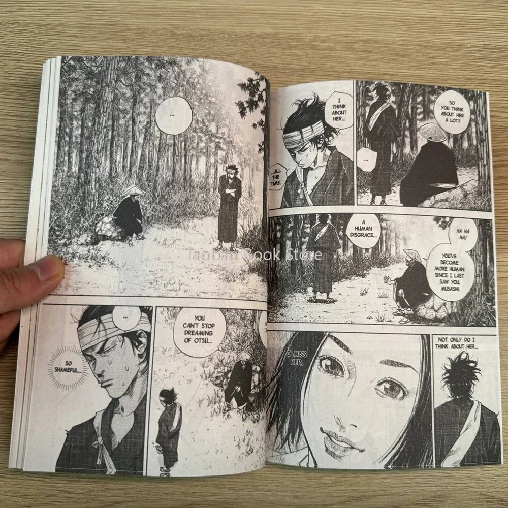 Imagem -02 - Livro Japonês de Manga de Anime Romance de Mistério Quadrinhos em Inglês Versão em Inglês Vagabond Volume 15 Miyamoto Musashi Novo