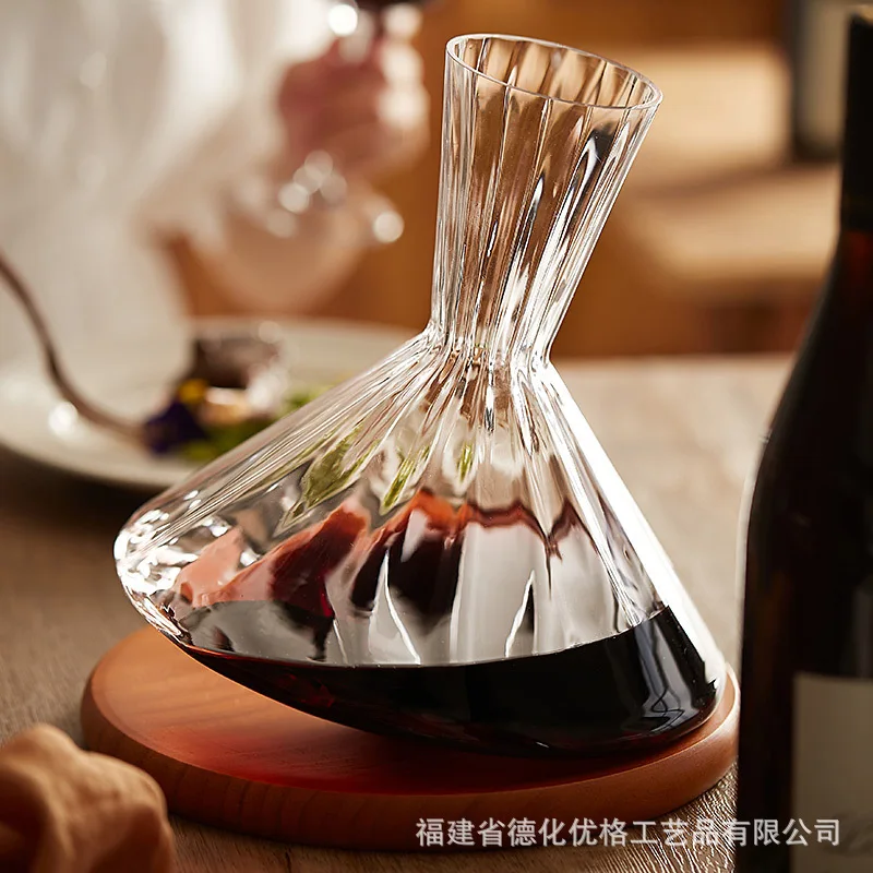 

Crystal Glass Red Wine Decanter Household Luxury High-End Tumbler Fast Grape Wine Pot Liquor Divider