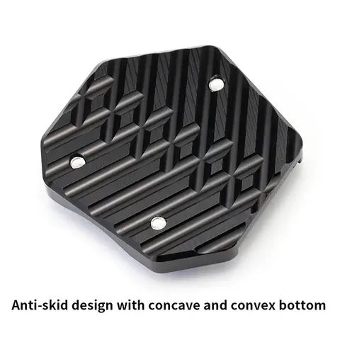 होंडा रेबेल 500 250 रेबेल 300 सीएमएक्स 500 सीएमएक्स300 मोटरसाइकिल साइड स्टैंड फुट एन्लार्जर प्लेट पैड किकस्टैंड सपोर्ट पैड शेल कवर के लिए 8 best sales विद्रोही 250 - №1