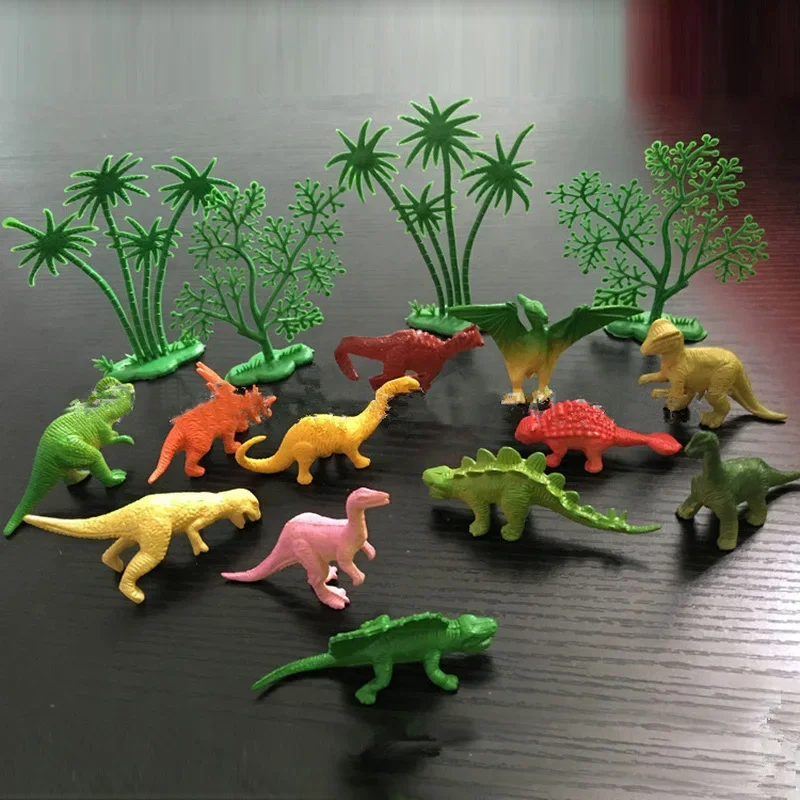 

16 Pcs/set DIY Jungle Dinosaur Cake Decoration Creative Cake Baking Decoration Household Birthday Party Supplies Children Gifts