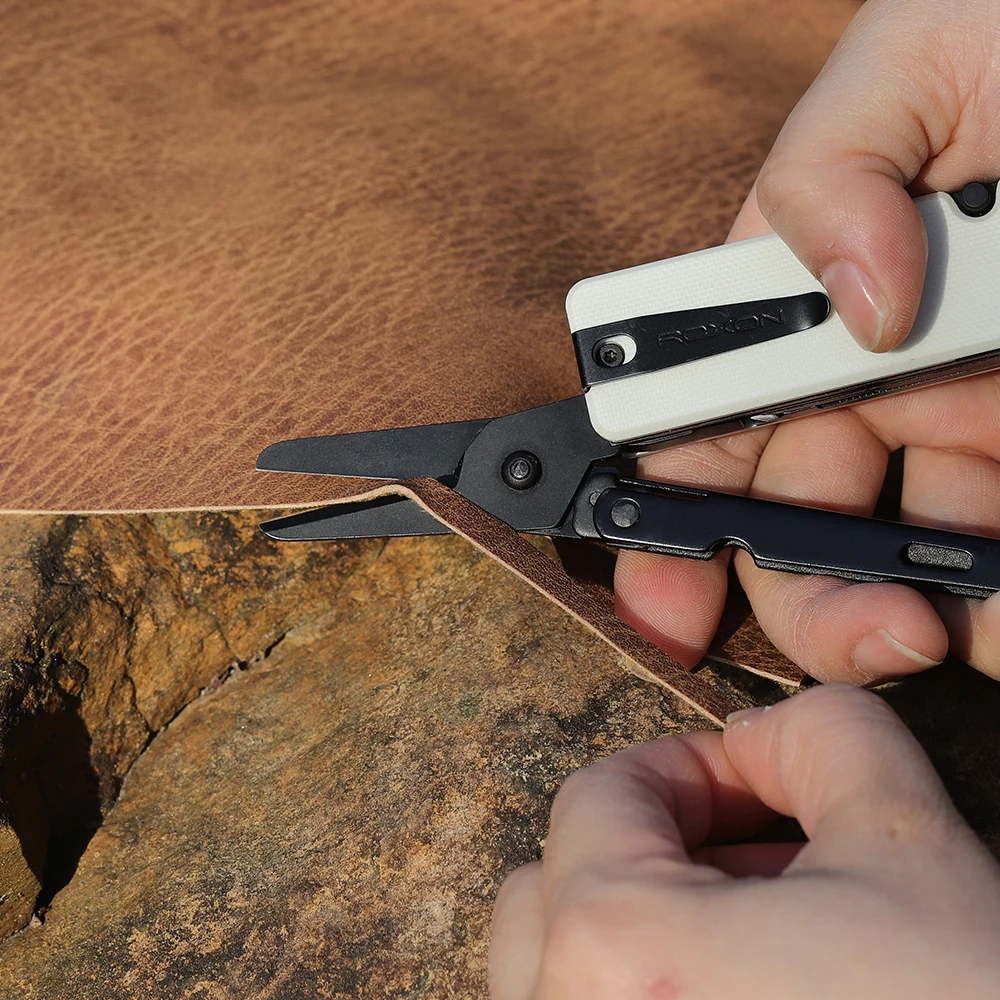 多機能ポケットナイフハンドルとポケットクリップ、大型ハサミツ - Camping Knife Multi-Tool のレビューと価格