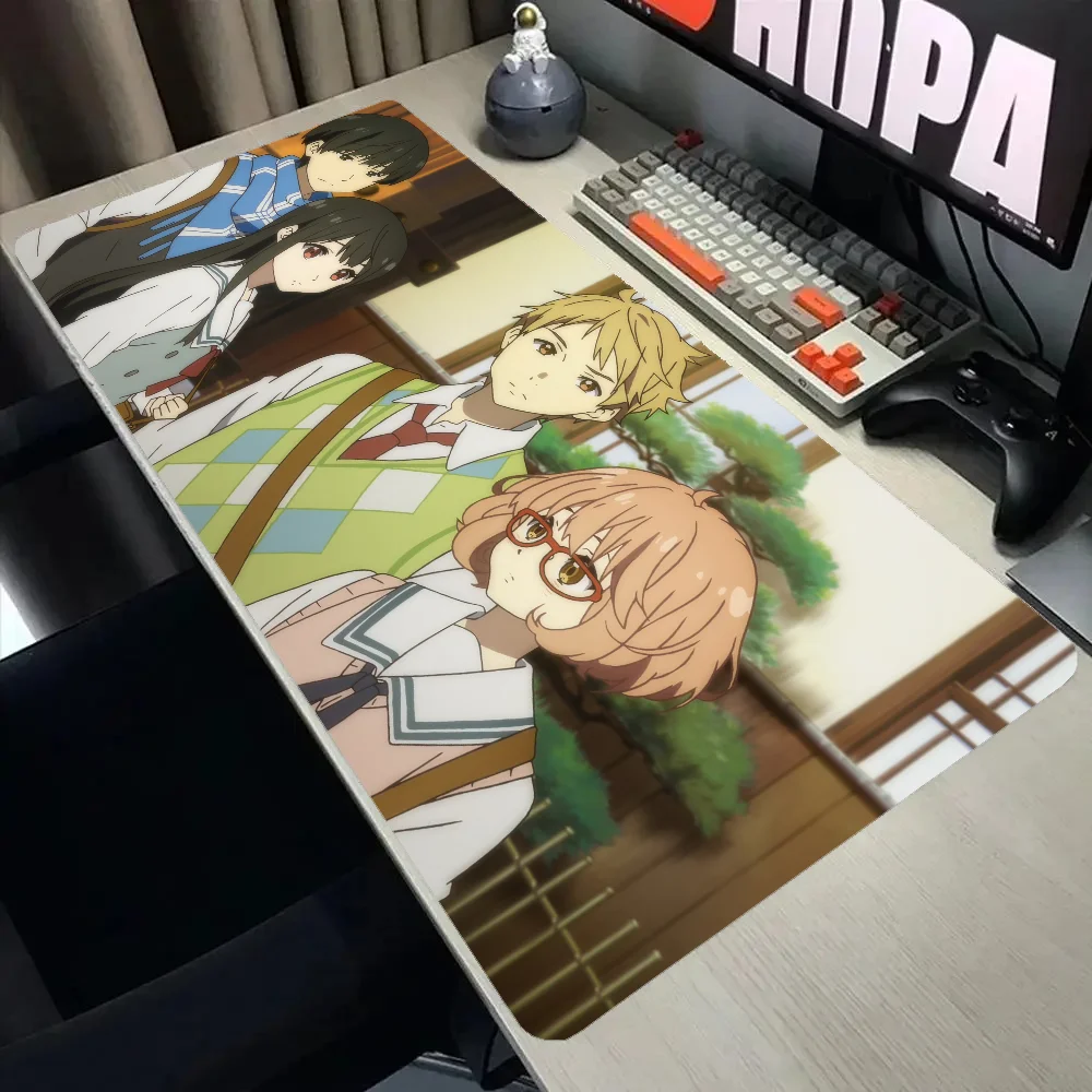 

Anime Mousepad Kyoukai no Kanata Mousepad Hot selling Mouse pad XXL Keyboard Gamer Mouse Pad on The Table Speed Desk Mat Anime