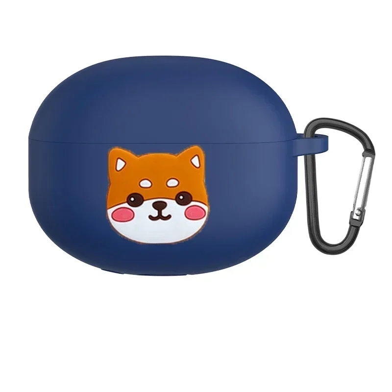 Funda de silicona con dibujos animados de Bowers & Wilkins Pi8, bonita caja protectora para auriculares, animales divertidos