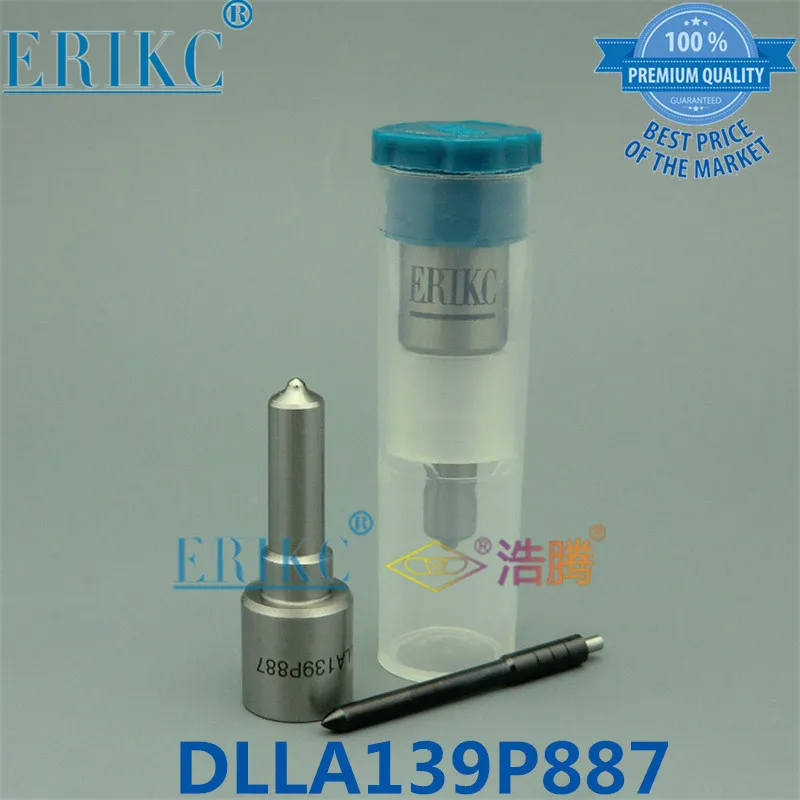 ERIKC DLLA139P887 Common Rail Spare Parts Nozzle DLLA 139P 887 Auto Engine Nozzle for JOHN DEERE 095000-8880 RE529118 RE524382