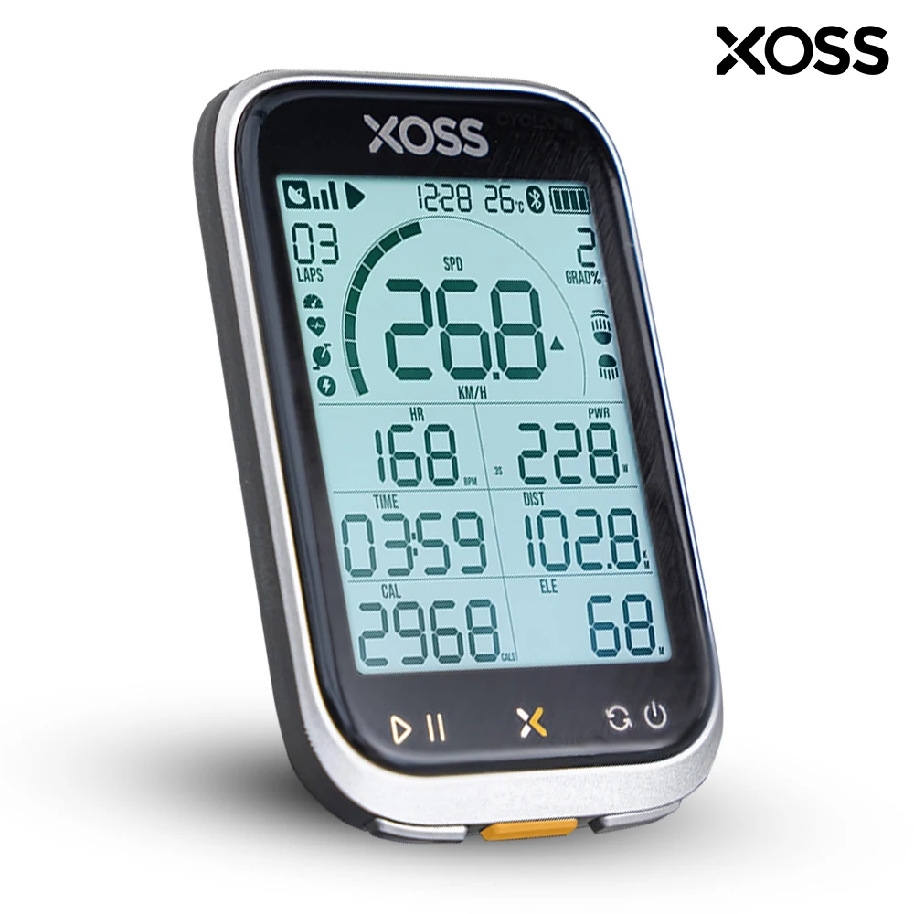 XOSS G3 G3+ Plus G+ Gen3 GPS Bike Computer 2.8 inch Screen Speedometer Cycling Training IP67 ANT+ Wireless Odometer For Road MTB