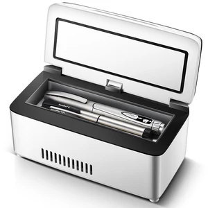 ثلاجة صغيرة عالية الطاقة ، علبة حبوب الأنسولين ، مبردة 0-18 درجة ، حاضنة مبردة USB لشحن ، 13600 مللي أمبير أفضل 8 مبردات صغيرة لمبيعات الأدوية - رقم 1