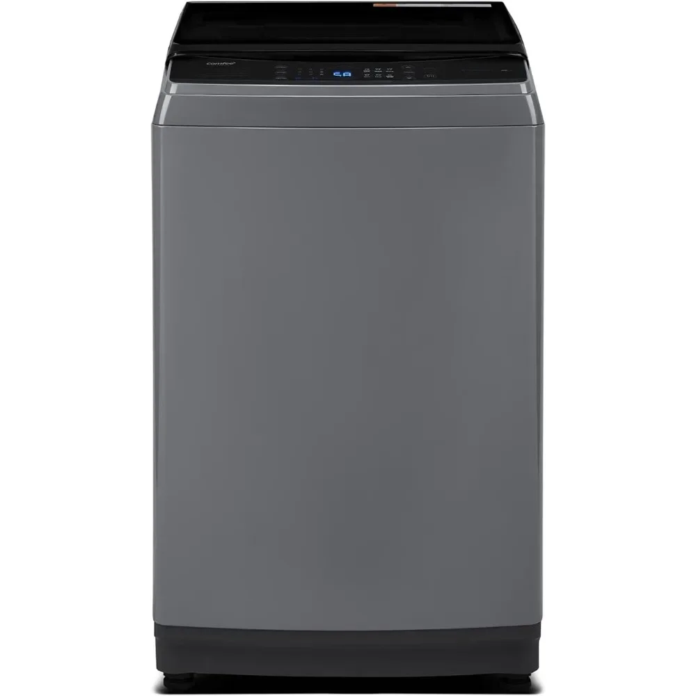 COMFEE’ Washing Machine 2.4 Cu.ft LED Portable Washing Machine, 8 Models, Environmentally Friendly, Gray