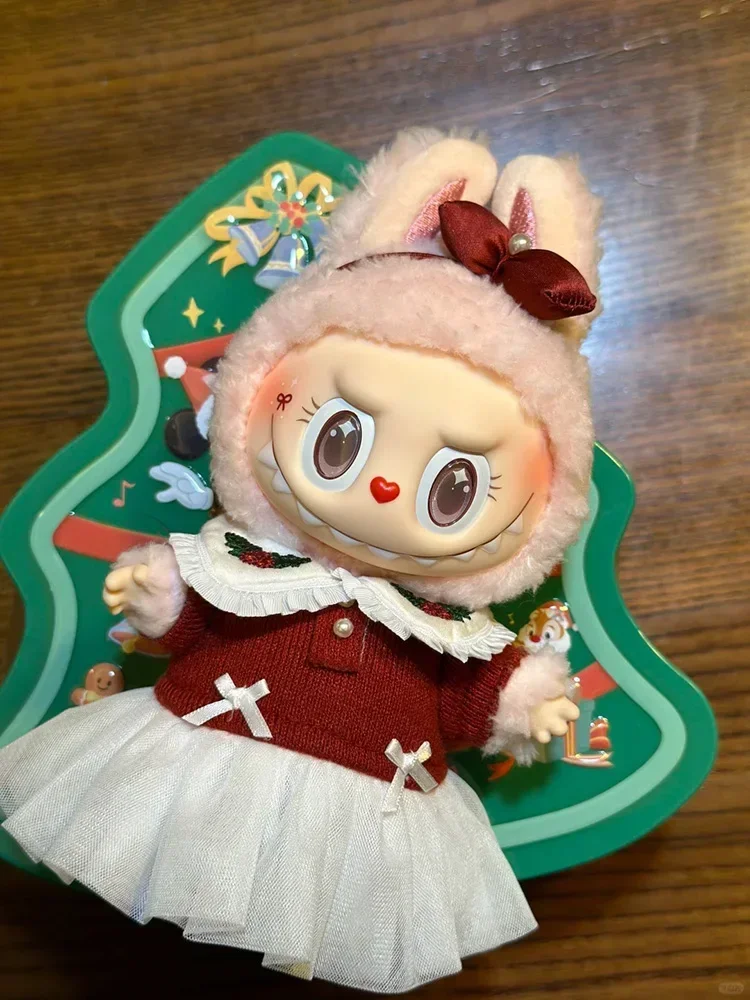 Genuine Paradise Limit Mokoko Christmas Twinkly Fairy Tale Vinyl Series Keychain Cute Doll Kawaii Pendent Christmas Toys Gift