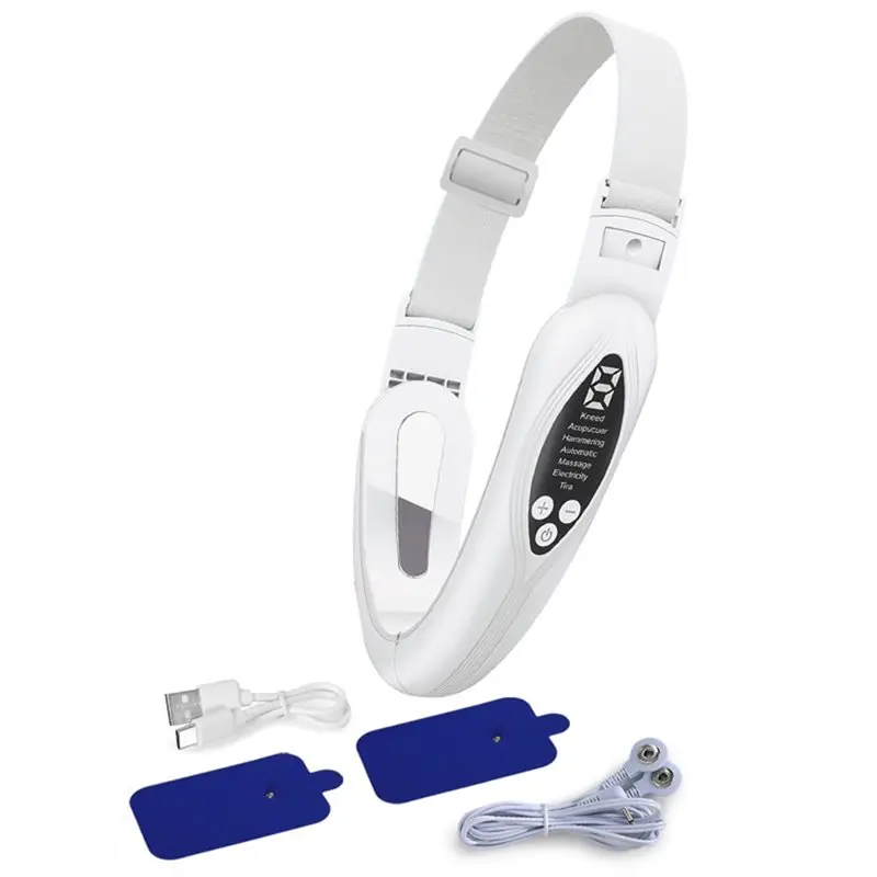 

Перезаряжаемый массажер для лица BABZ с LED-дисплеем, портативный прибор для ухода за кожей лица