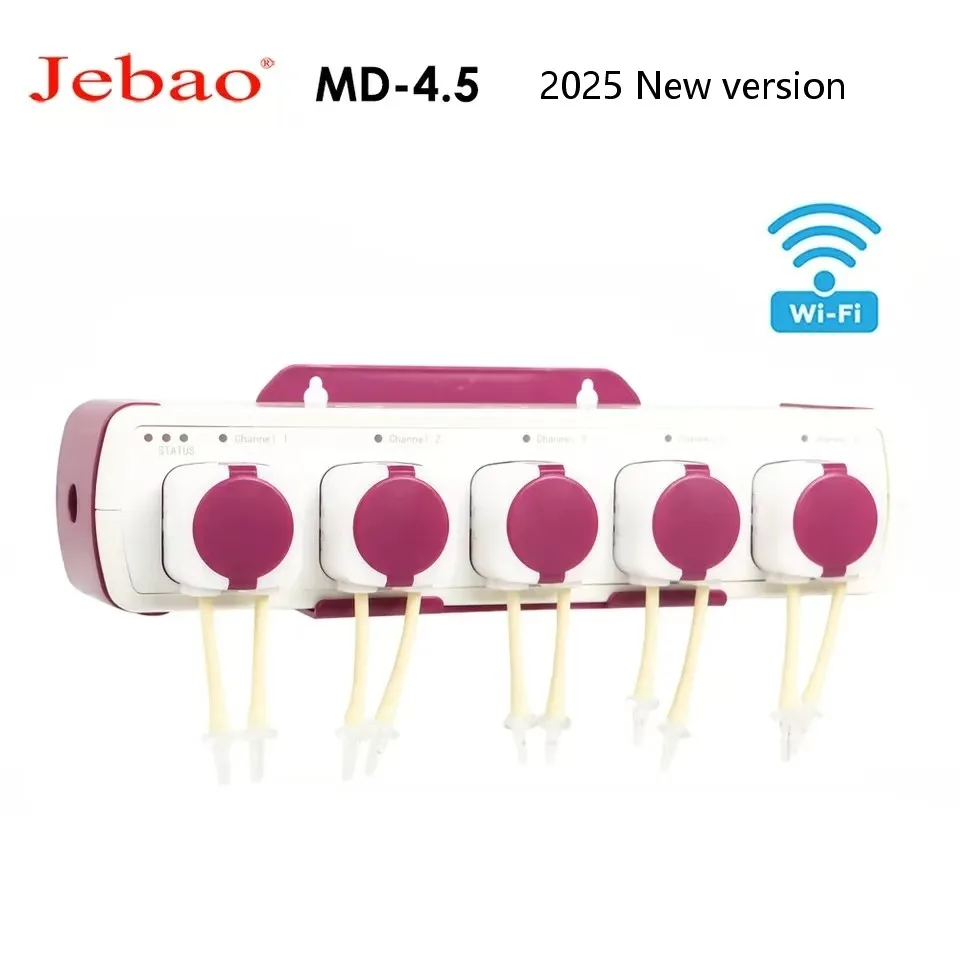 Jebao Jecod Smart Doser MD-4.5 WiFi Manual Control Aquarium Automatic Dosing Pump for Coral Reef Fish Tank