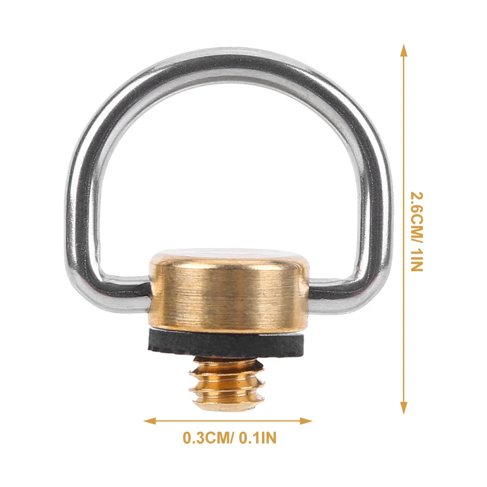 

Camping Lamp Hanger Loop Durable Stainless Steel Brass Hanging Ring for Pendant Lamp Chandelier and Outdoor Lighting Fixtures