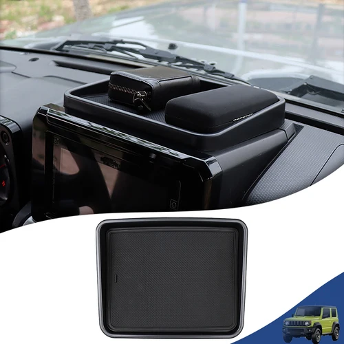 Caja de almacenamiento para salpicadero de coche, bandeja organizadora de consolas centrales para Suzuki Jimny JB64 JB74 JC74 GL XL 2019-2025, accesorios interiores