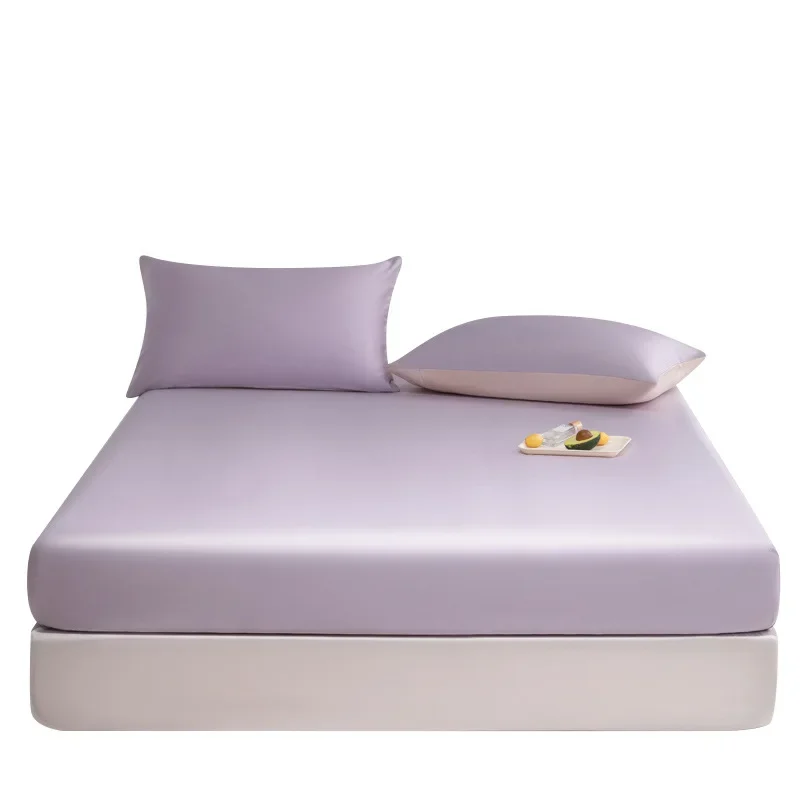 Spring and summer silky Class A Lenzing Tencel single-piece mattress bedding quilt single bedspread protective cover