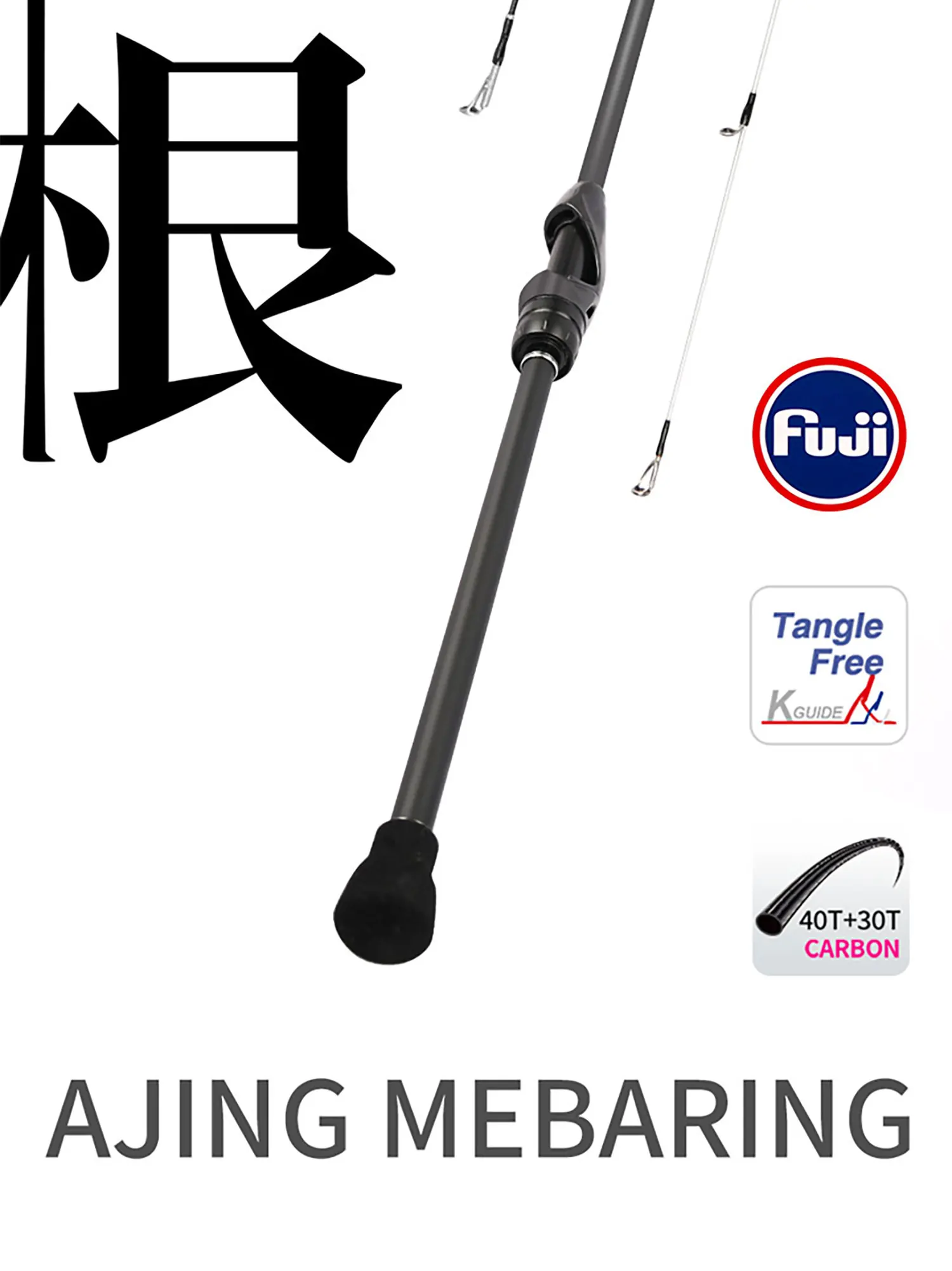 TSURINOYA Ultraleichte AJING Angelrute Spirit Fox S6102L-S S742L S762L Schnelle Aktion ROCKFISH Kleine Köder Leichtes Spinnfischen – Detail 2