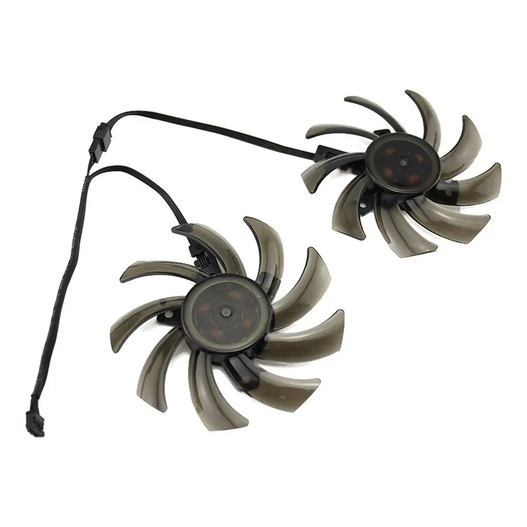 2x Computer PC 85mm 4-Pin Graphics Card Fans GA91S2U for GTX